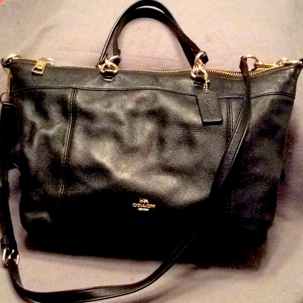 COACH Black Tote Handbag